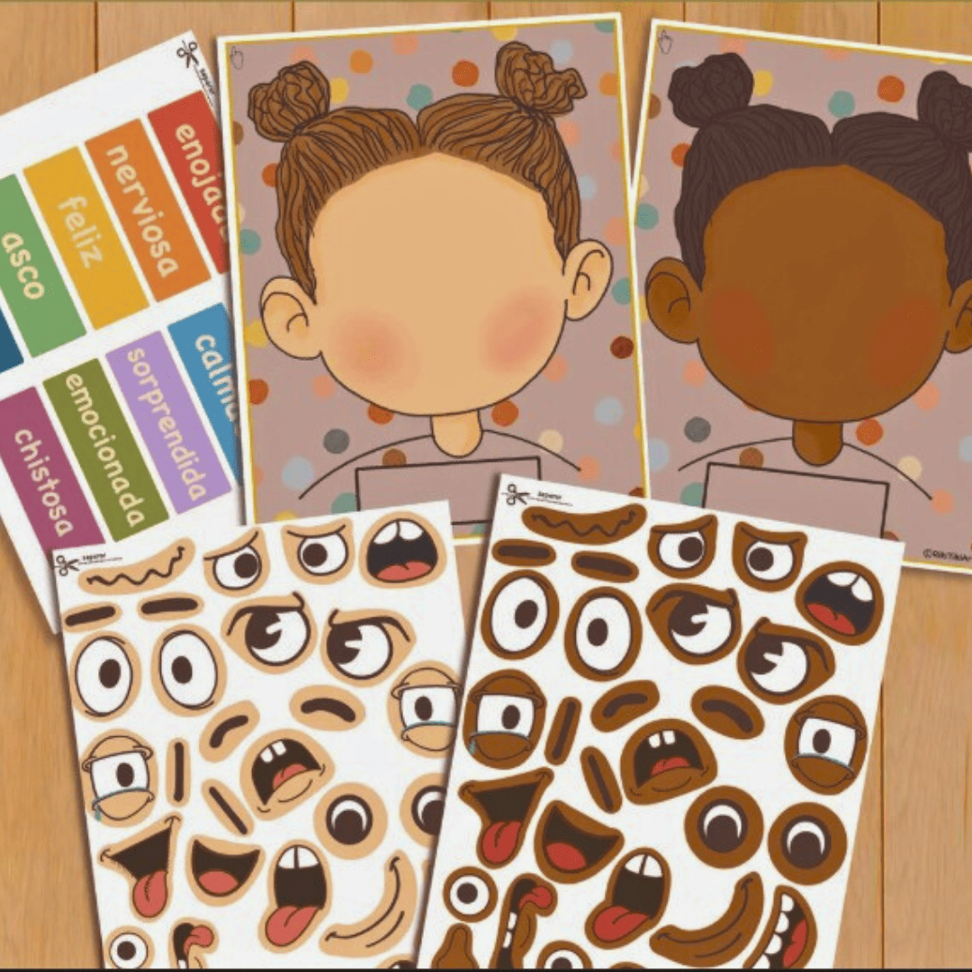 Actividades de Emociones versión Niñas 👧